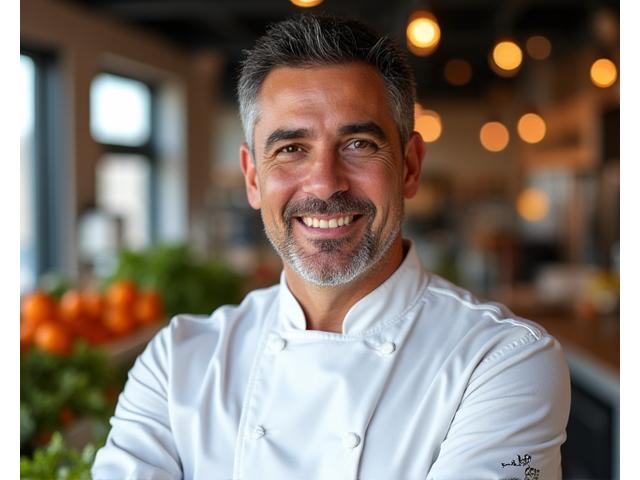 Portrait of Chef Marcelo Gomez, Culinary Nutritionist